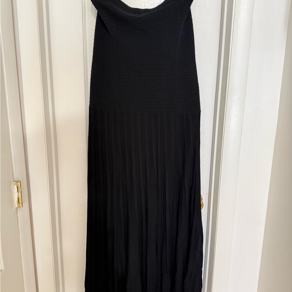 COS Black Ribbed Dress